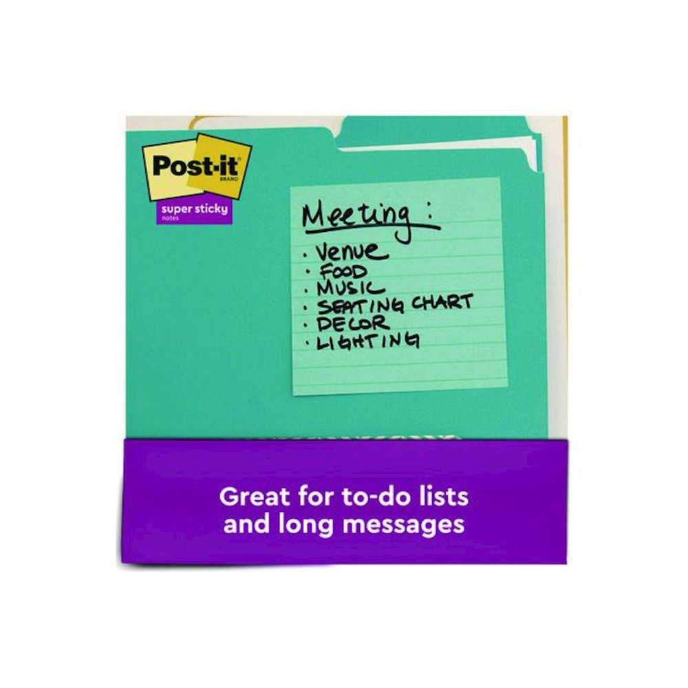 Note Pads in Summer Joy Color Collection Colors, 4" x 4", Note Ruled, 90 Sheets/Pad, 6 Pads/Pack. Picture 3