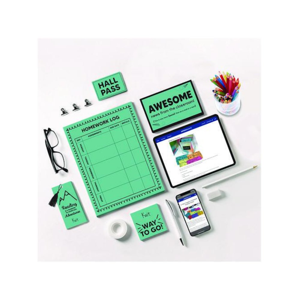 Color Cardstock -"Punchy Pastels" Assortment, 65 lb Cover Weight, 8.5 x 11, Breezy Blue, 100/Pack. Picture 4