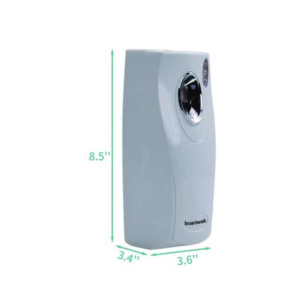 Classic Metered Air Freshener Dispenser, 4 x 3 x 9.5, White. Picture 2