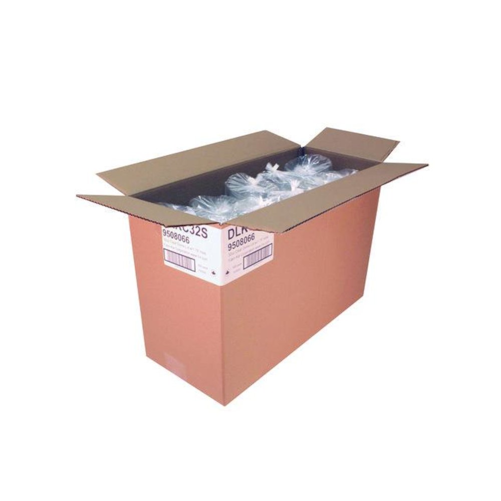 Kal-Clear/Nexclear Drink Cup Lids, Squat Dome Lid with 1.75" Hole, Fits 32 oz Cold Cups, Plastic, Clear, 500/Carton. Picture 4
