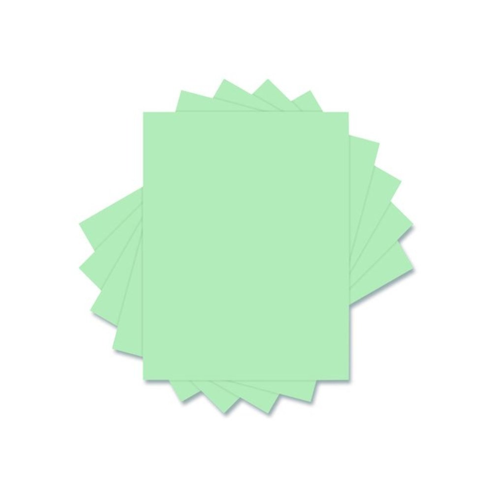 Deluxe Colored Paper, 20 lb Bond Weight, 8.5 x 11, Green, 500/Ream. Picture 2