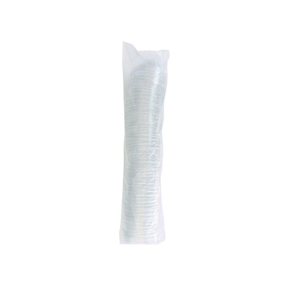 PET Cold Cup Dome Lids, Fits 9 oz to 10 oz Cold Cups, Plastic, Clear, 1,000/Carton. Picture 6