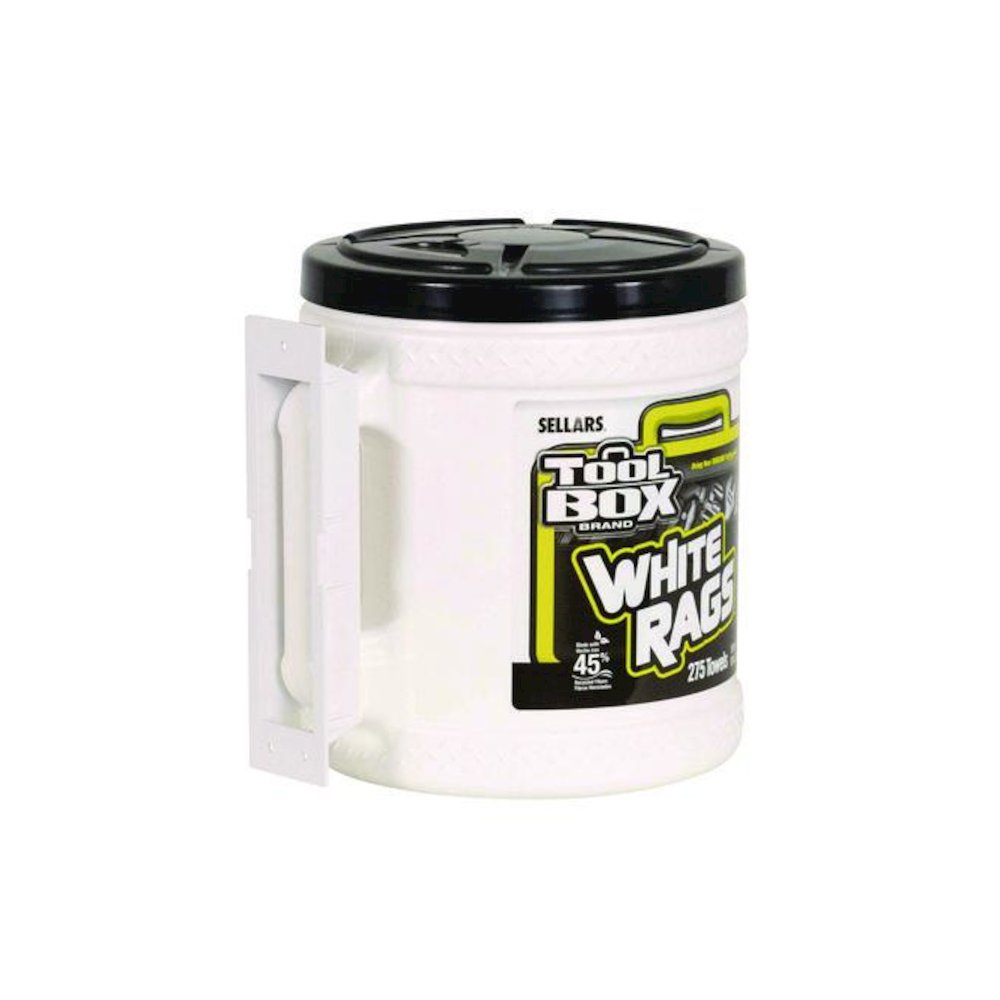 Z300 Wipers Big Grip Dispenser, 1-Ply, 10 x 12, White, 2/Carton. Picture 2