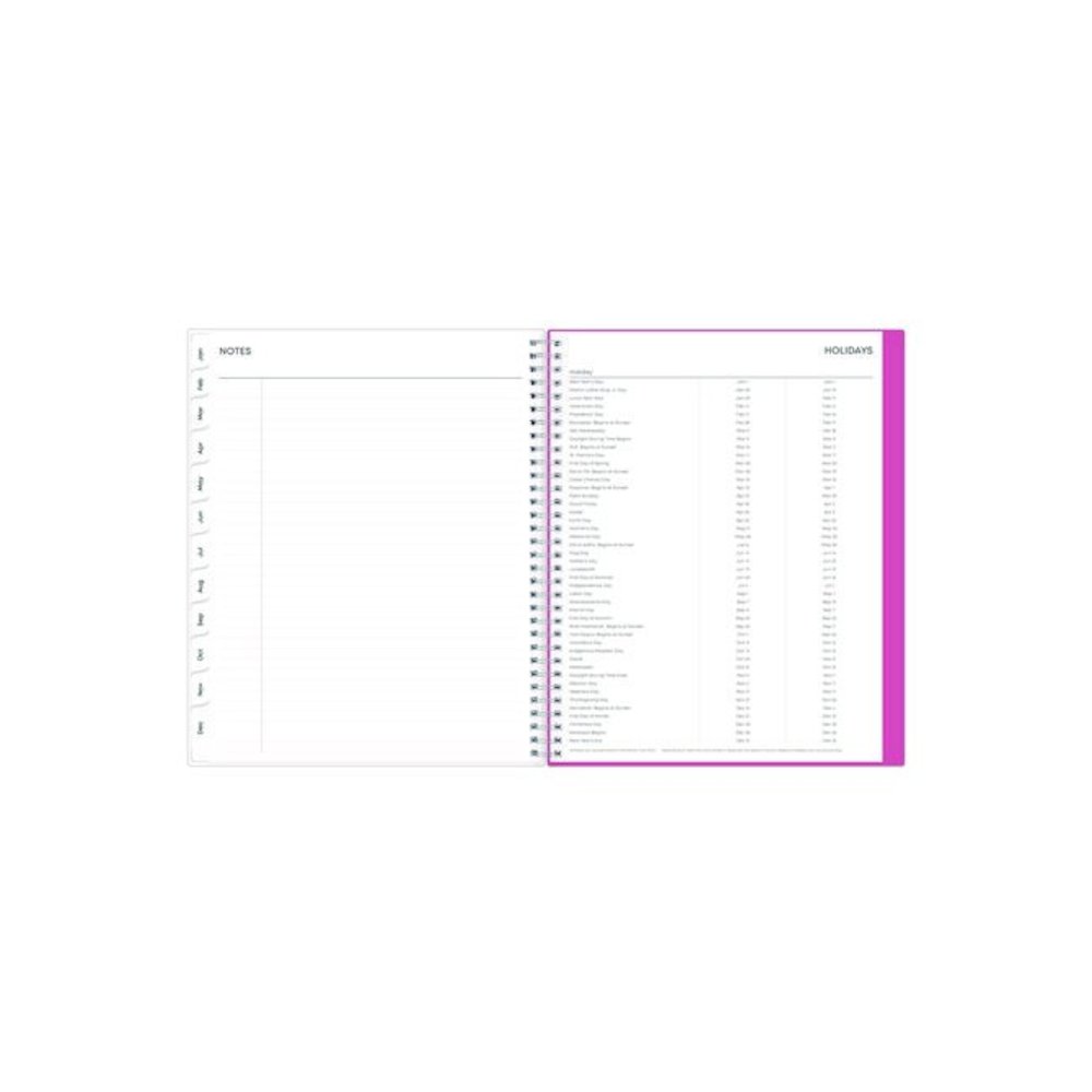 Breast Cancer Awareness Create-Your-Own Cover Weekly/Monthly Planner, Orchids Artwork, 11 x 8.5, 12-Month (Jan to Dec): 2026. Picture 7
