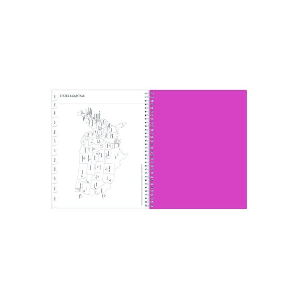 Breast Cancer Awareness Create-Your-Own Cover Weekly/Monthly Planner, Orchids Artwork, 11 x 8.5, 12-Month (Jan to Dec): 2026. Picture 8