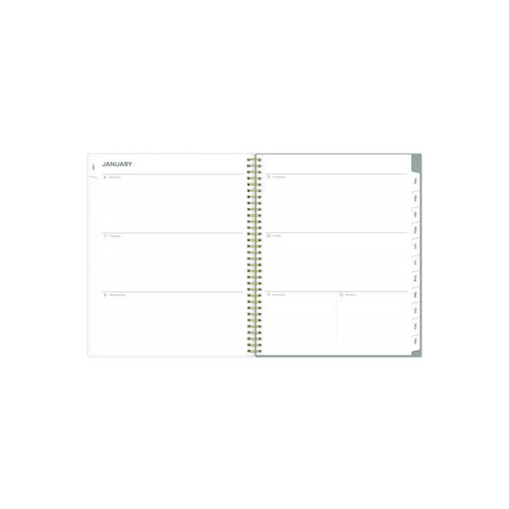 Sophie Frosted Weekly/Monthly Planner, Floral Artwork, 11 x 8.5, Multicolor Cover, 12-Month (Jan to Dec): 2026. Picture 3
