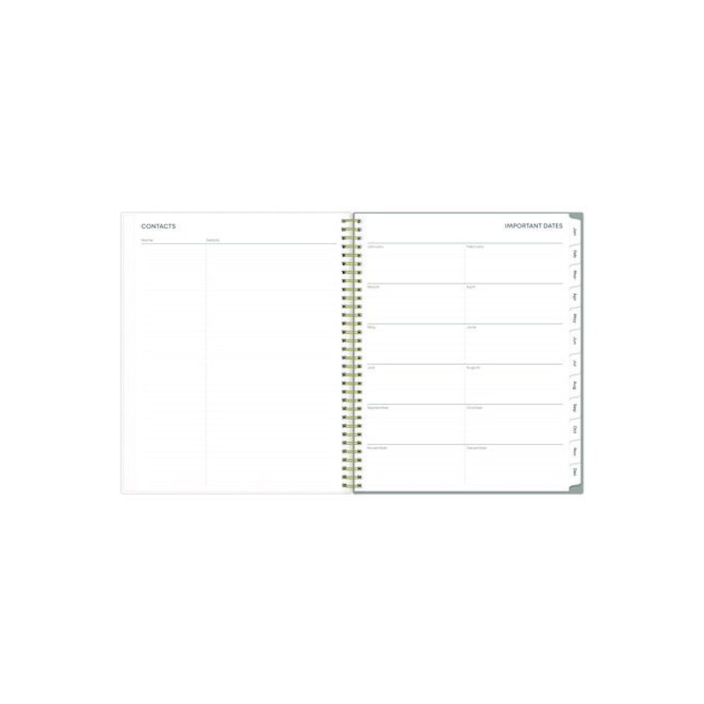Sophie Frosted Weekly/Monthly Planner, Floral Artwork, 11 x 8.5, Multicolor Cover, 12-Month (Jan to Dec): 2026. Picture 6