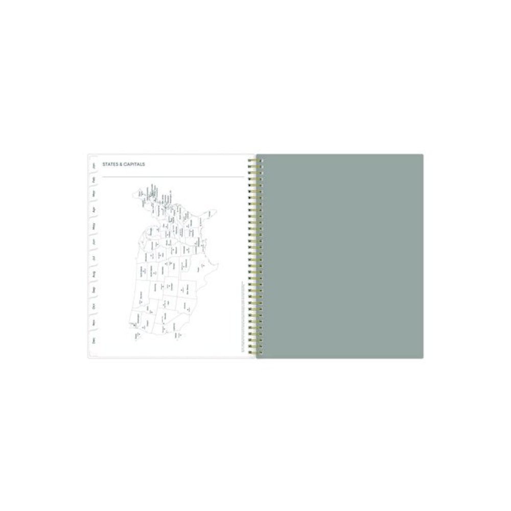 Sophie Frosted Weekly/Monthly Planner, Floral Artwork, 11 x 8.5, Multicolor Cover, 12-Month (Jan to Dec): 2026. Picture 8