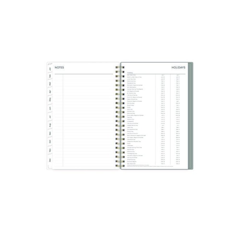 Sophie Frosted Weekly/Monthly Planner, Floral Artwork, 8 x 5, Multicolor Cover, 12-Month (Jan to Dec): 2026. Picture 7