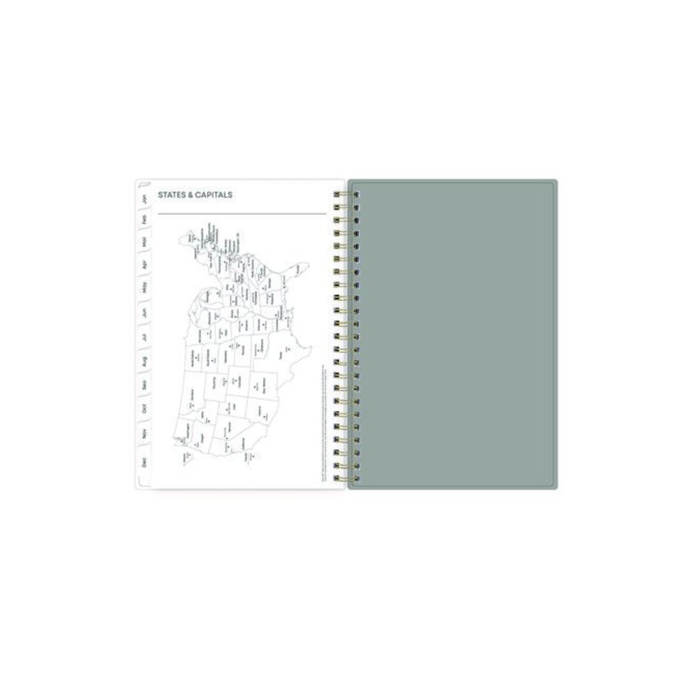 Sophie Frosted Weekly/Monthly Planner, Floral Artwork, 8 x 5, Multicolor Cover, 12-Month (Jan to Dec): 2026. Picture 8