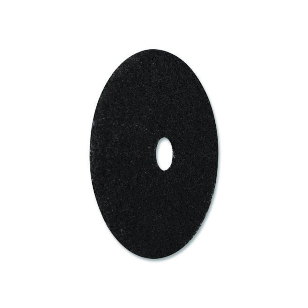 Stripping Pad, 12" Diameter, Black, 5/Carton. Picture 4