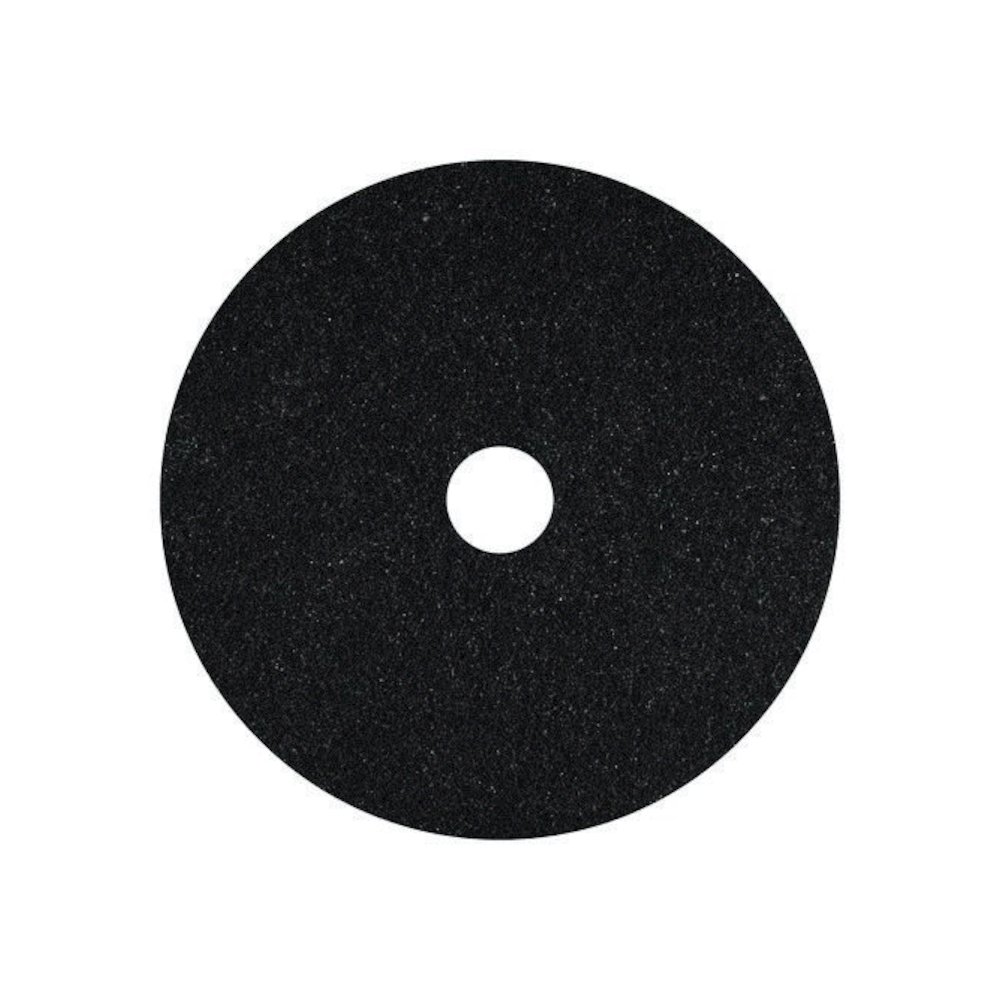 Stripping Pad, 12" Diameter, Black, 5/Carton. Picture 1