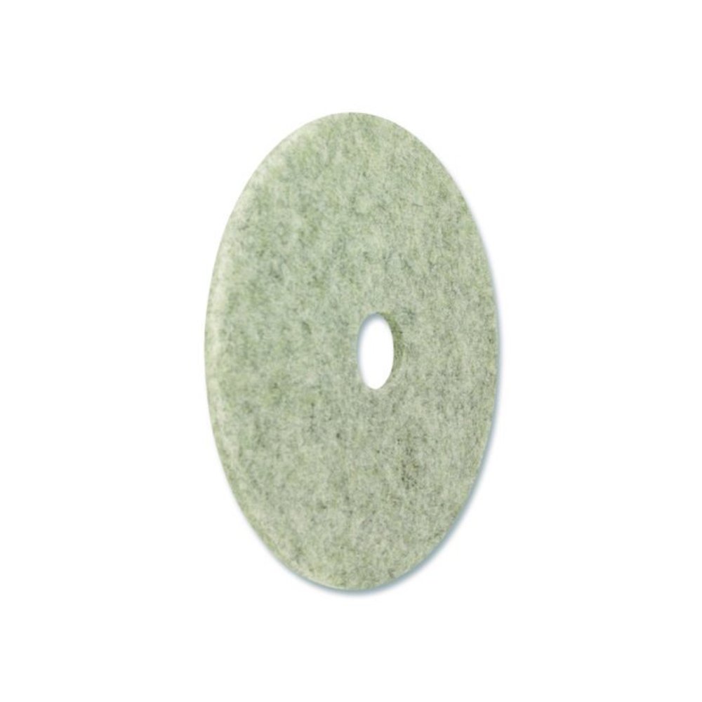 Combo Burnishing Pad, 28" Diameter, Gray, 5/Carton. Picture 4
