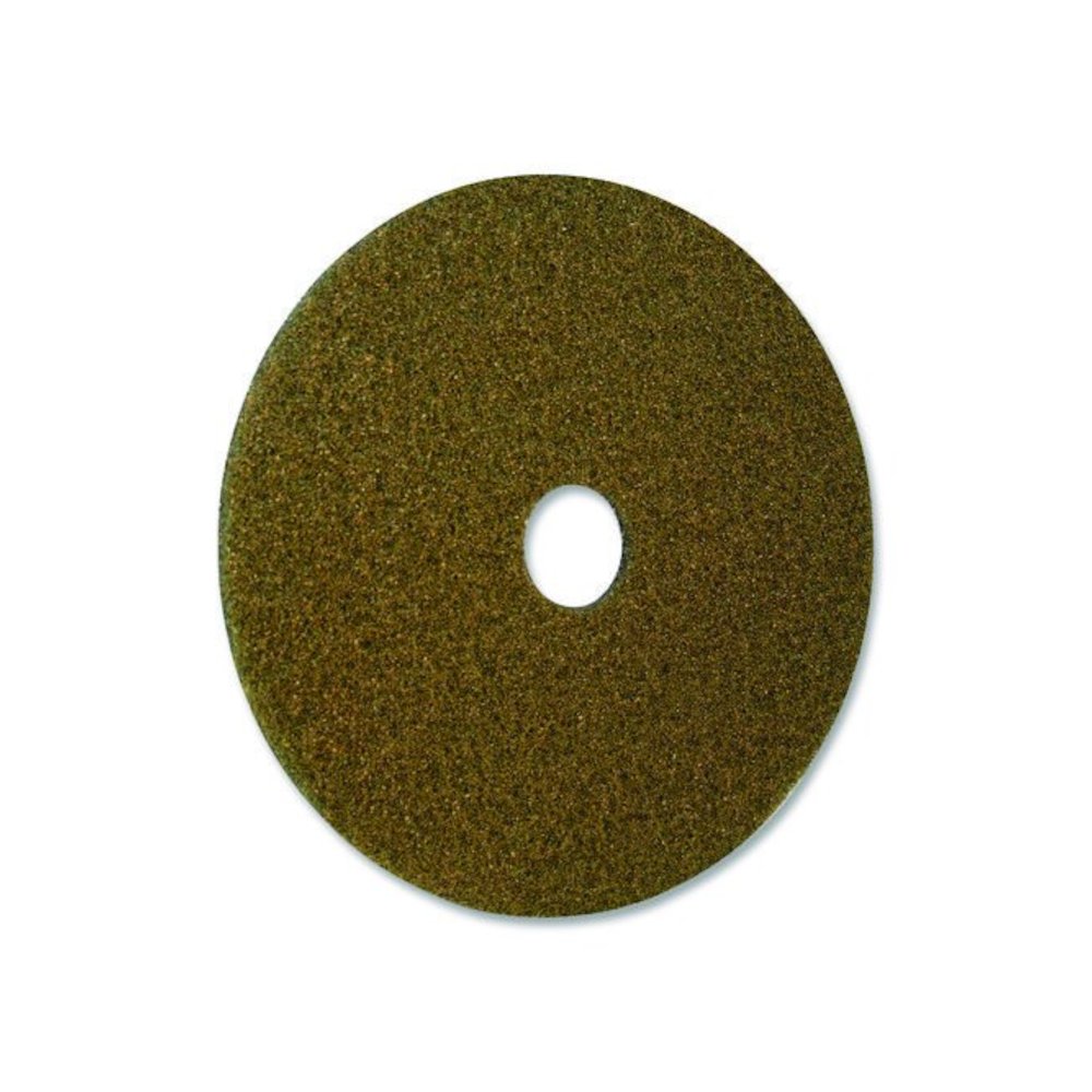 Black Diamond 1500 Grit Diamond Pad, 20" Diameter, Black and Yellow, 2/Carton. Picture 3