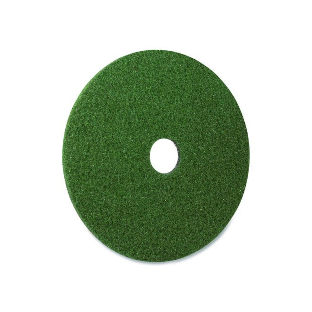 Black Diamond 3000 Grit Diamond Pad, 17" Diameter, Black and Green, 2/Carton. Picture 3