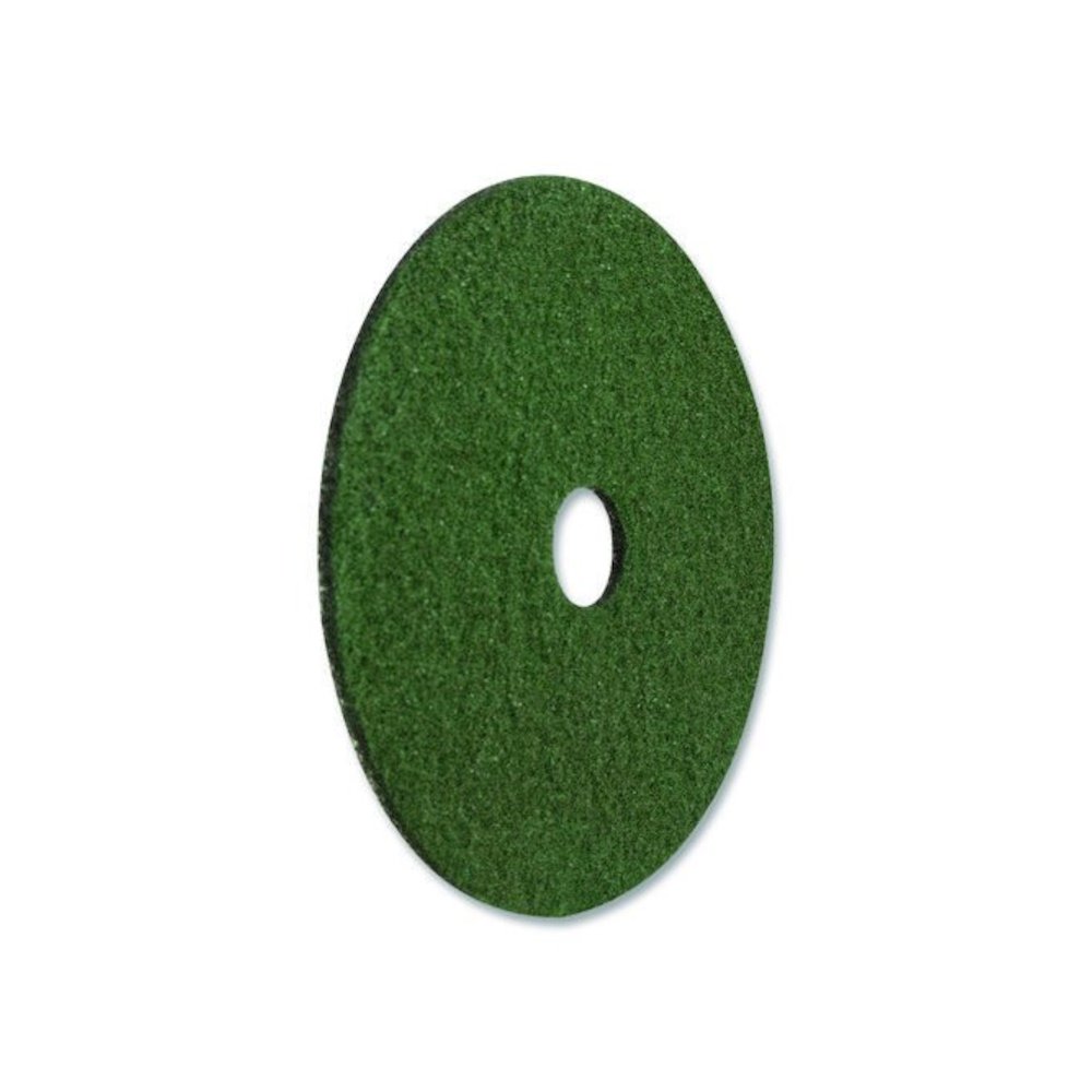 Black Diamond 3000 Grit Diamond Pad, 17" Diameter, Black and Green, 2/Carton. Picture 4