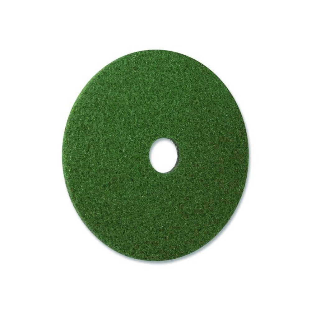 Black Diamond 3000 Grit Diamond Pad, 28" Diameter, Black and Green, 2/Carton. Picture 3