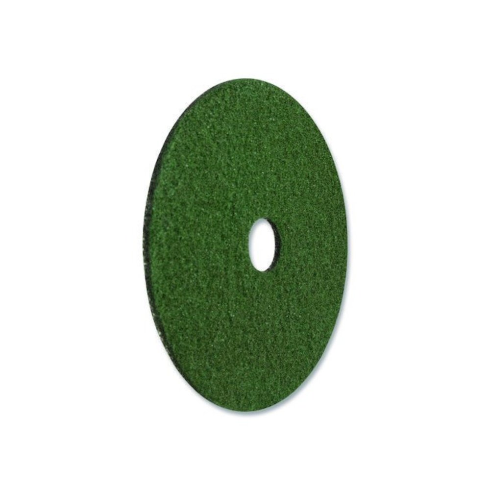 Black Diamond 3000 Grit Diamond Pad, 28" Diameter, Black and Green, 2/Carton. Picture 4