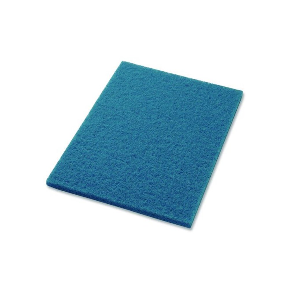 Cleaner Pad, 14 x 20, Blue, 5/Carton. Picture 1