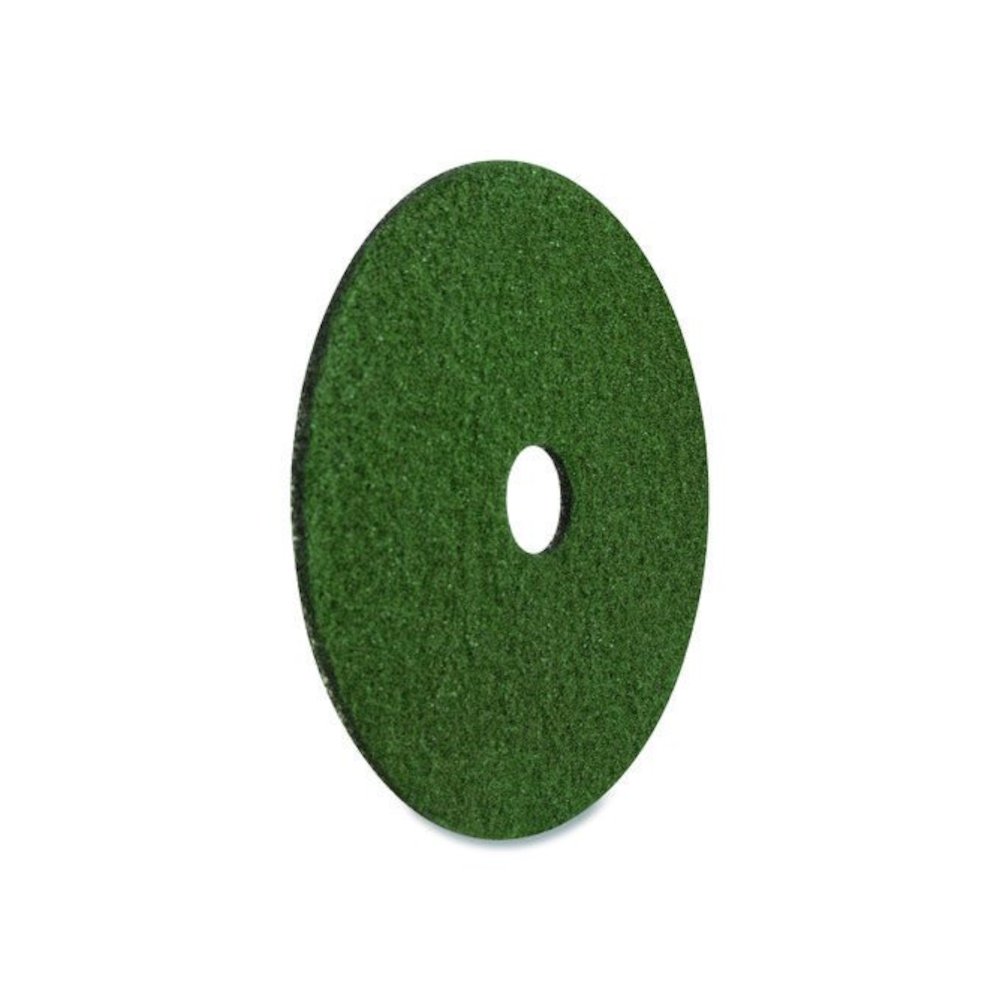 Black Diamond 3000 Grit Diamond Pad, 20" Diameter, Black and Green, 2/Carton. Picture 4