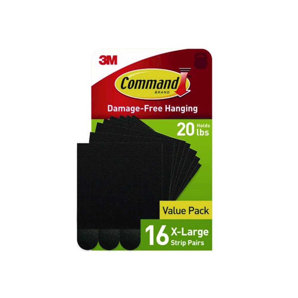 Damage-Free Hanging Picture Hanging Strip Pairs, Holds up to 5 lb, 16/Pack. Picture 1