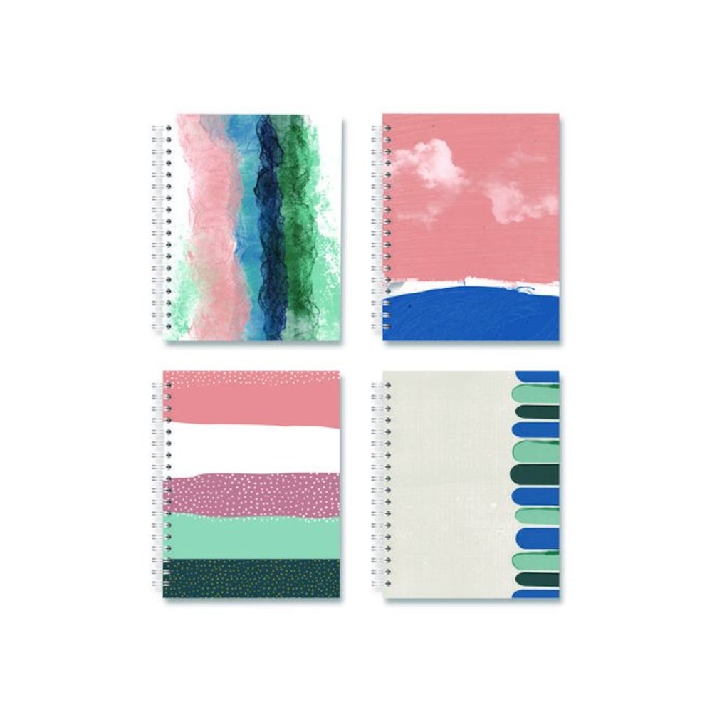 1-Subject Notebook, Medium/College Rule, Randomly Assorted Cover Color, (70) 9.75 x 7.5 Sheets. Picture 1