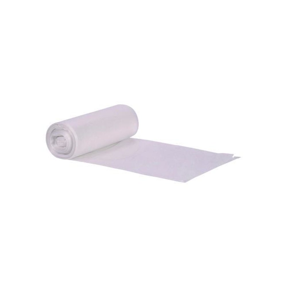 Linear Low-Density Can Liners, 16 gal, 0.5 mil, 24 x 32, Clear, 500/Carton. Picture 2