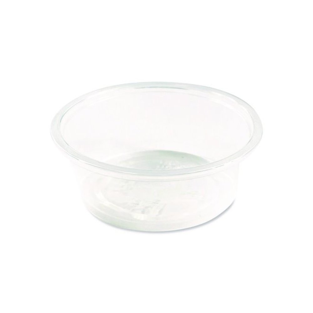 Souffle/Portion Cups, 1.5 oz, Plastic, Translucent, 2,500/Carton. Picture 2