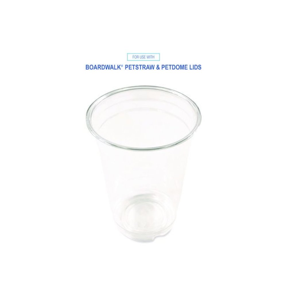 Clear Plastic PET Cups, 14 oz, 50/Bag, 20 Bags/Carton. Picture 6