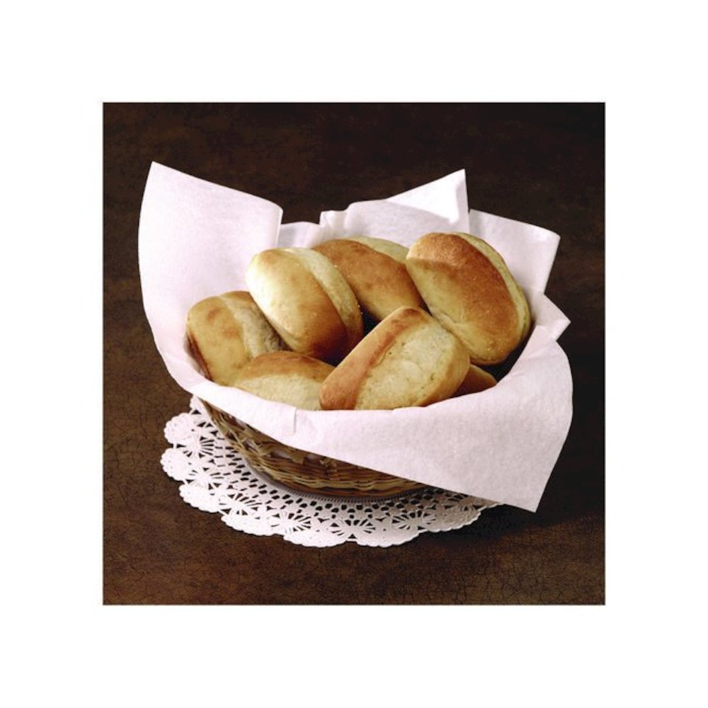 Dinner Napkins, 2-Ply, 16 x 16, White, 1,000/Carton. Picture 4