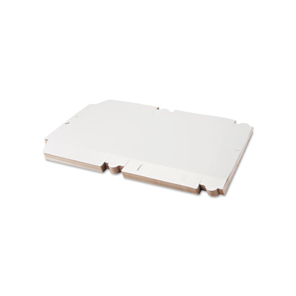 Tuck-Top Bakery Boxes, 19 x 14 x 4, White, 50/Carton. Picture 3
