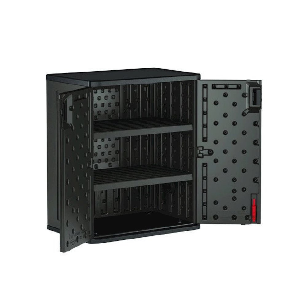 Base Storage Cabinet, 30 x 20.25 x 36, Gray. Picture 3