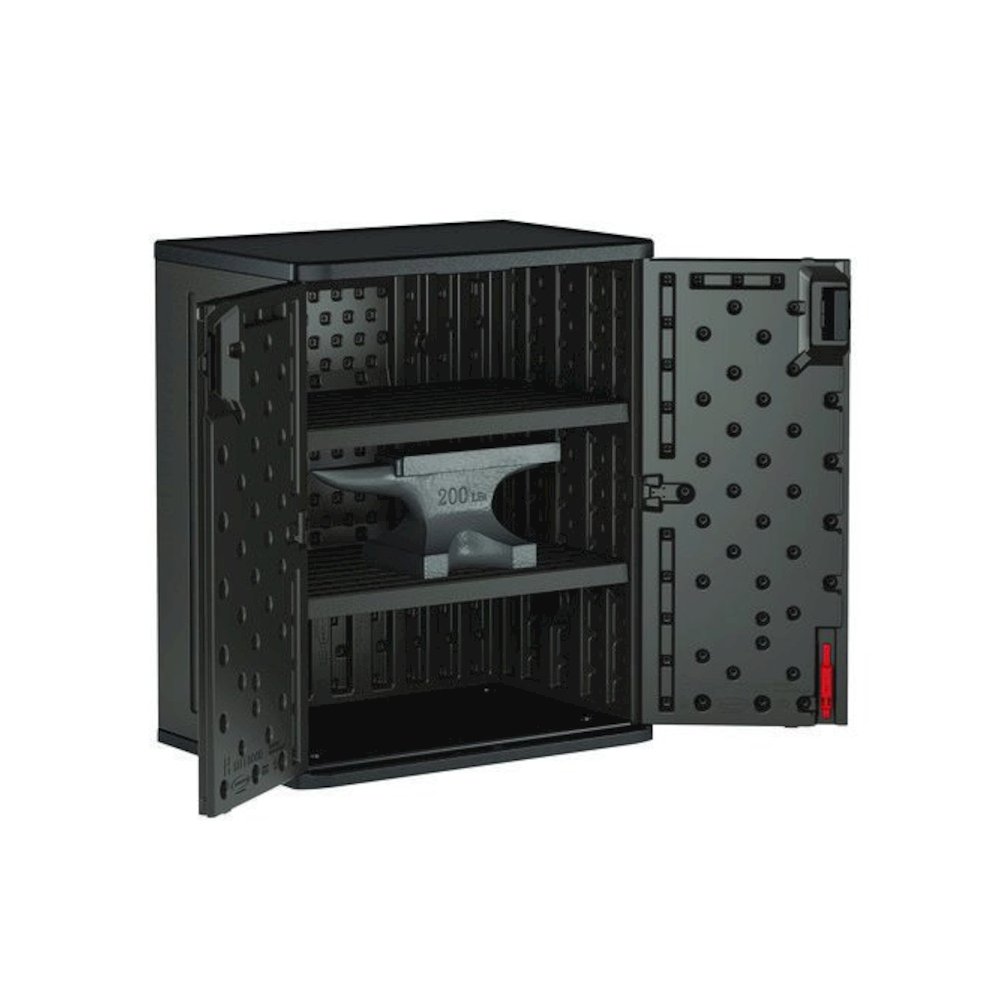 Base Storage Cabinet, 30 x 20.25 x 36, Gray. Picture 4