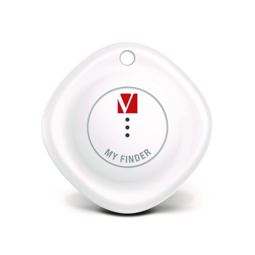 My Finder Bluetooth Tracker for Apple iOS, Black/White, 2/Pack. Picture 4