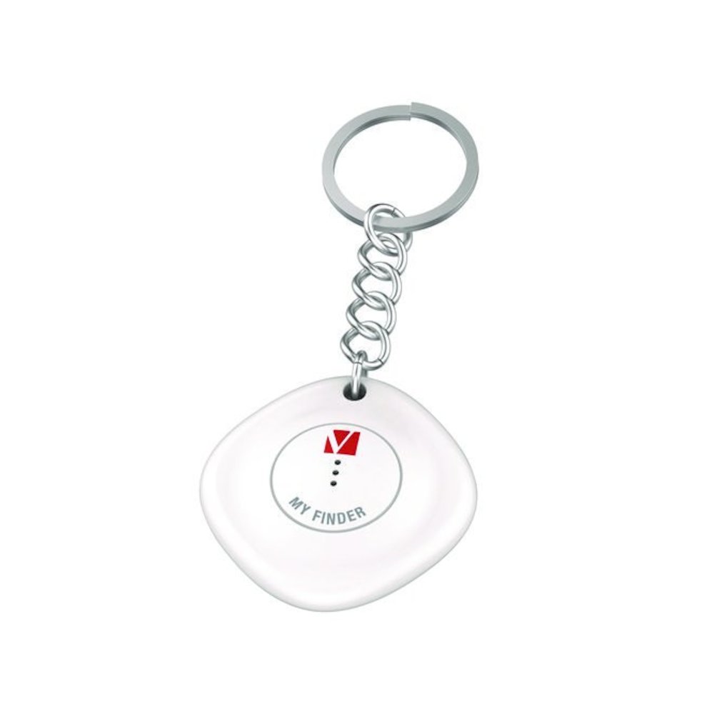 My Finder Bluetooth Tracker for Apple iOS, Black/White, 2/Pack. Picture 5