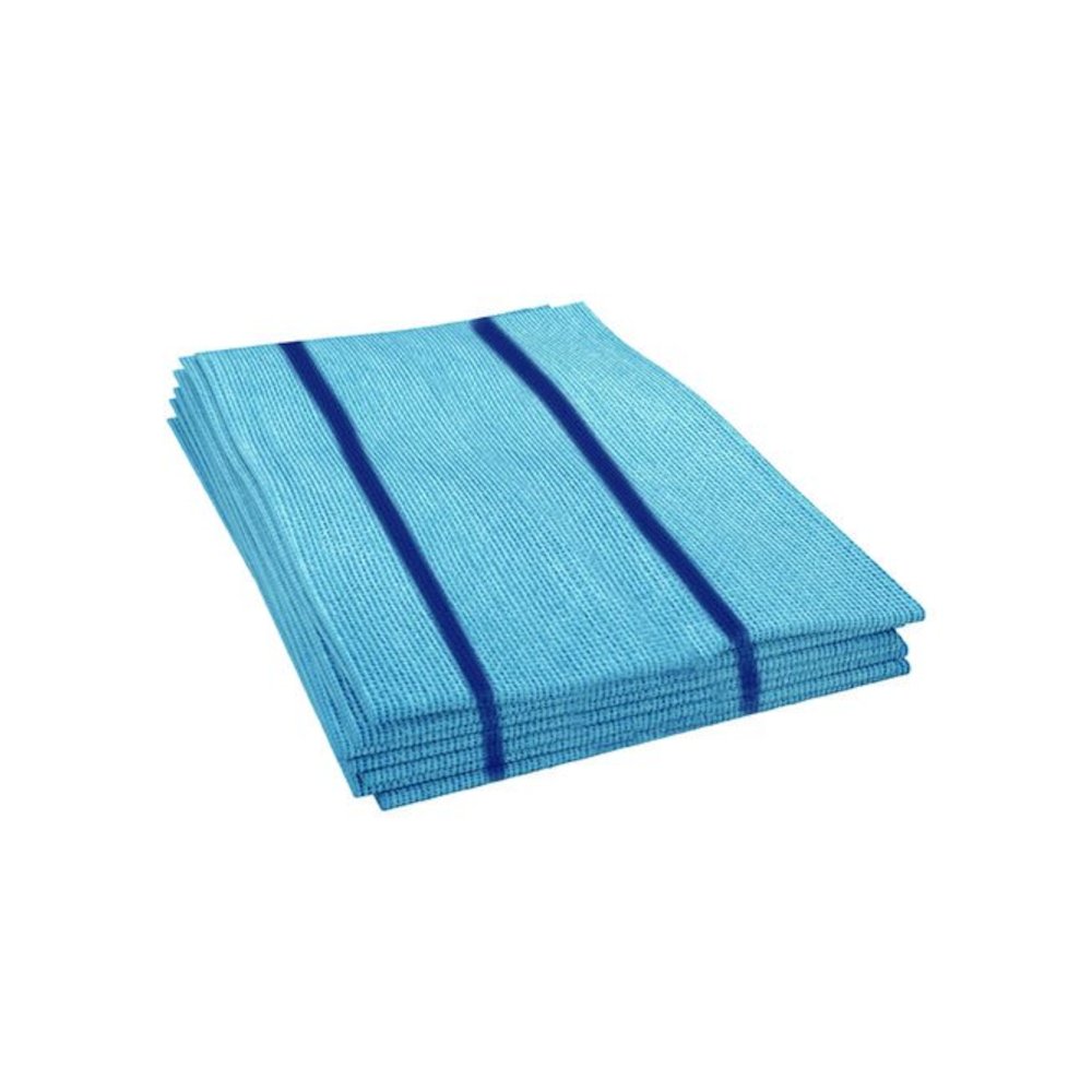 Antimicrobial Foodservice Wipers, 1-Ply, 12 x 21, Blue, 150/Carton. Picture 2