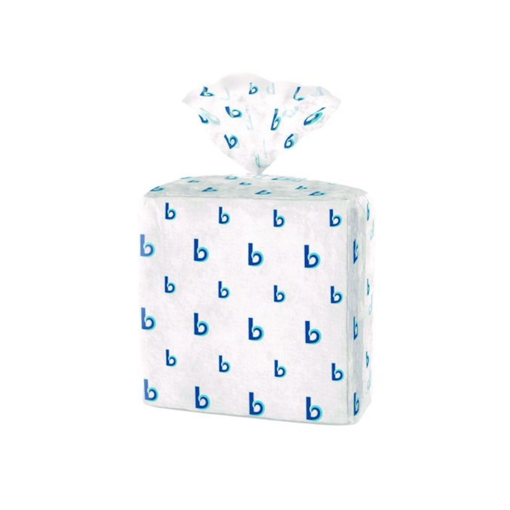 Hydrospun Wipers, 1-Ply, 12 x 13, White, 50/Bag, 18 Bags/Carton. Picture 2