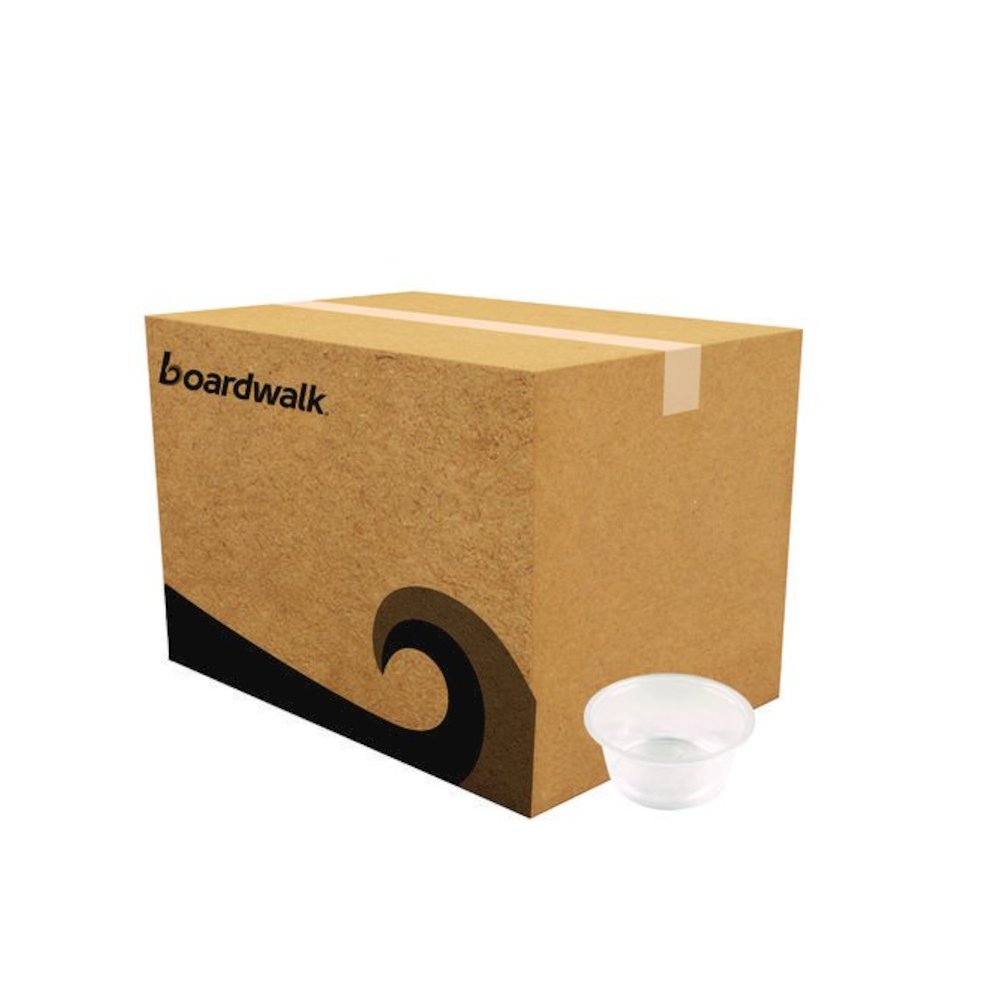 Souffle/Portion Cups, 3.25 oz, Plastic, Translucent, 2,500/Carton. Picture 1