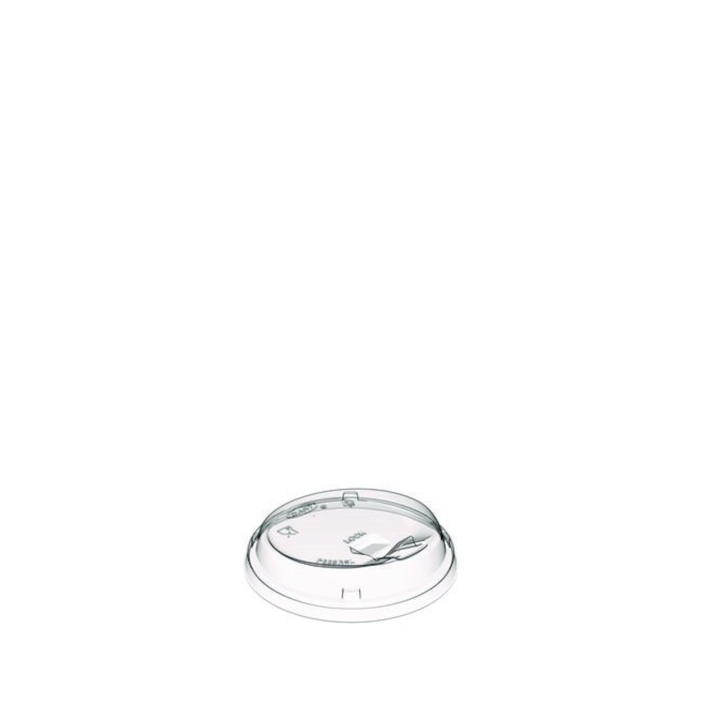 Prima Strawless Plastic Lids, Fits 9 oz to 20 oz Cold Cups, Clear, 1,000/Carton. Picture 1