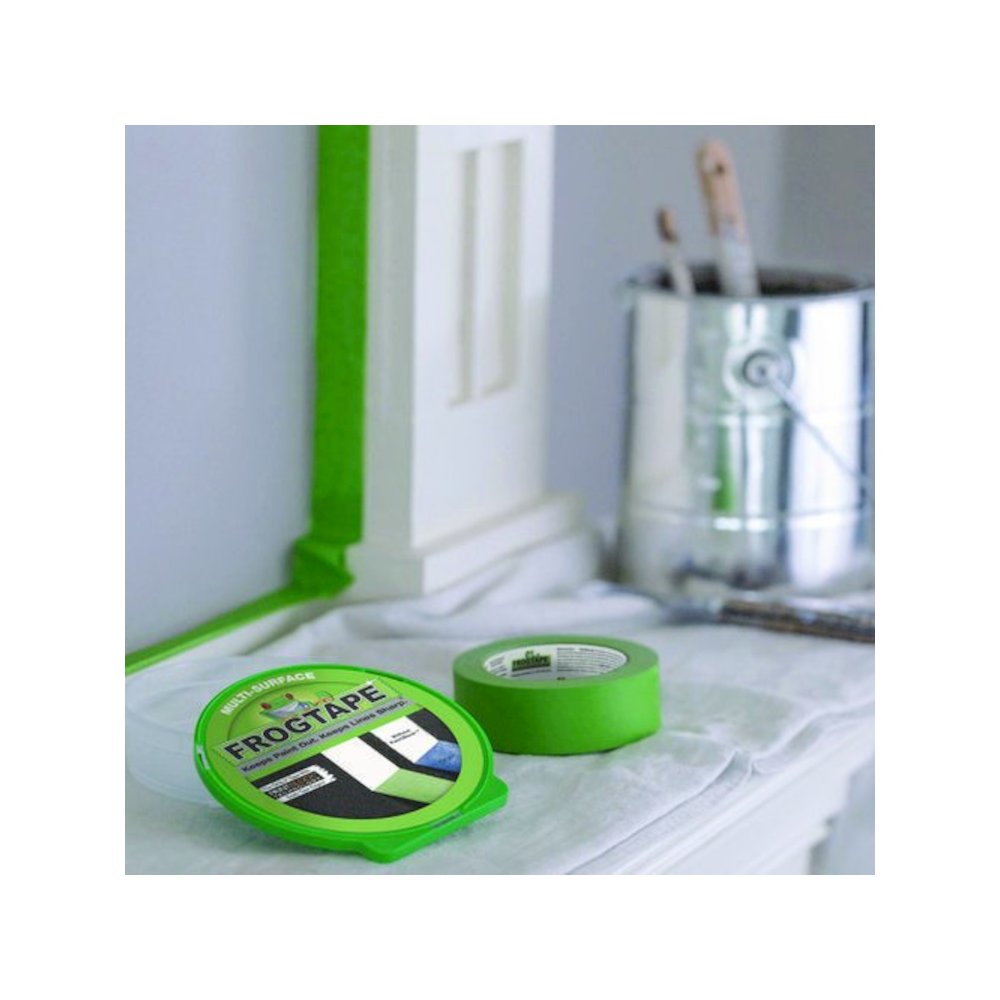 FrogTape Multi-Surface Painting Tape, 1.41" x 45 yds, Green. Picture 8