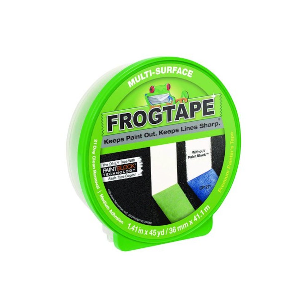 FrogTape Multi-Surface Painting Tape, 1.41" x 45 yds, Green. Picture 1