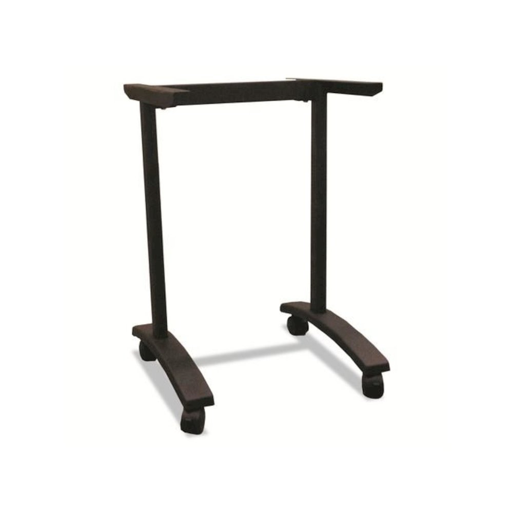 Alera Valencia Series Training Table T-Leg Base, 24.5w x 19.75d x 28.5h, Black. Picture 3