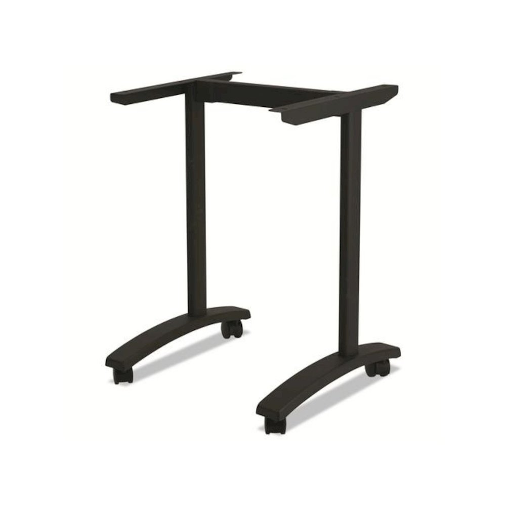 Alera Valencia Series Training Table T-Leg Base, 24.5w x 19.75d x 28.5h, Black. Picture 4