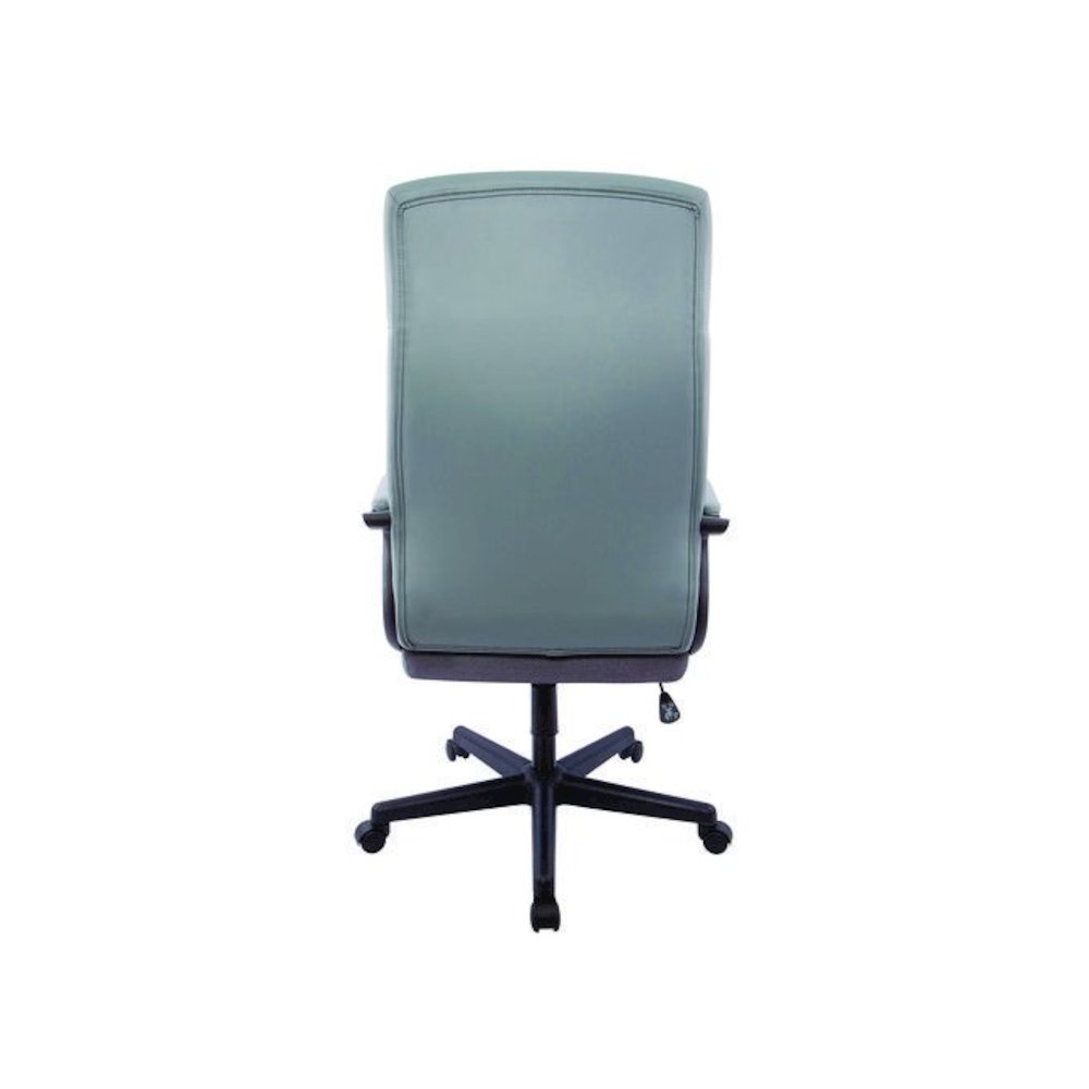 Alera Oxnam Series High-Back Task Chair, Supports Up to 275 lb, 17.56 to 21.38 Seat Height, Gray Seat, Gray Back, Black Base. Picture 4