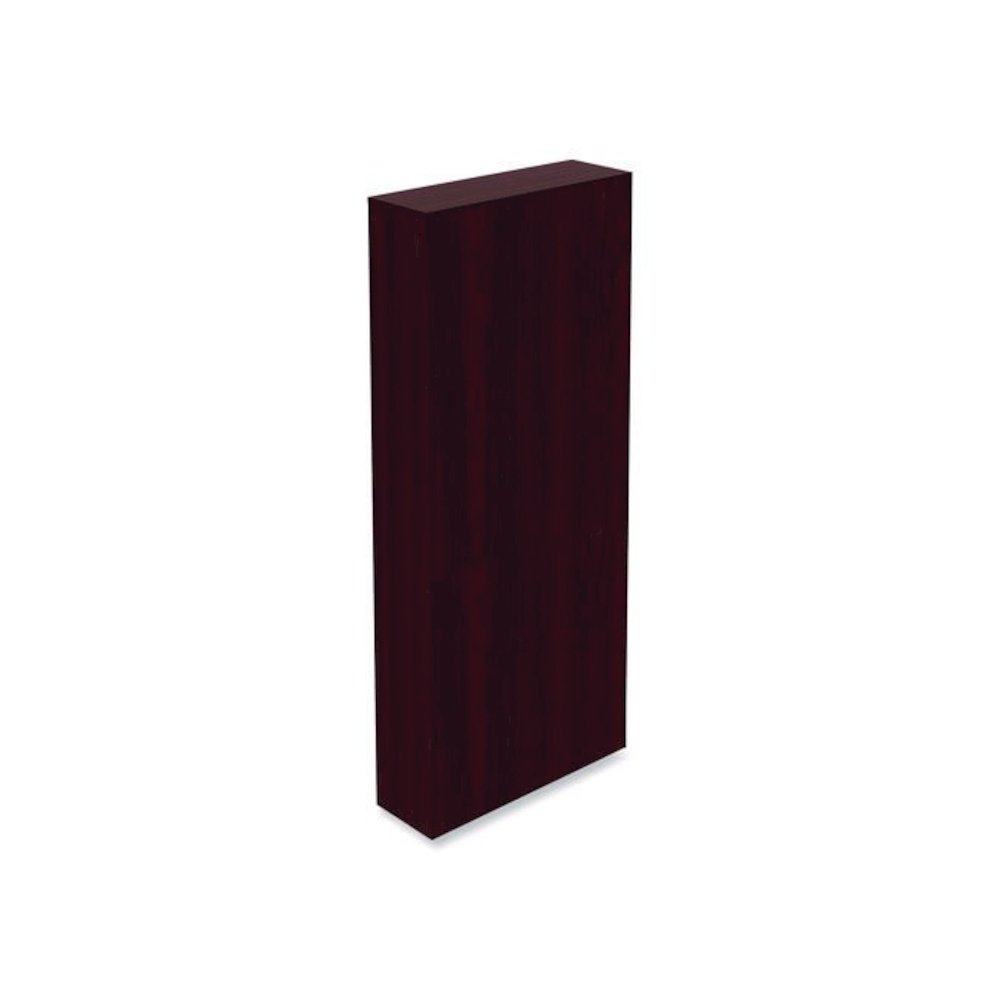 Alera Valencia Series Square Corner Bookcase, Seven-Shelf, 35.63w x 11.81d x 83.86h, Mahogany. Picture 4