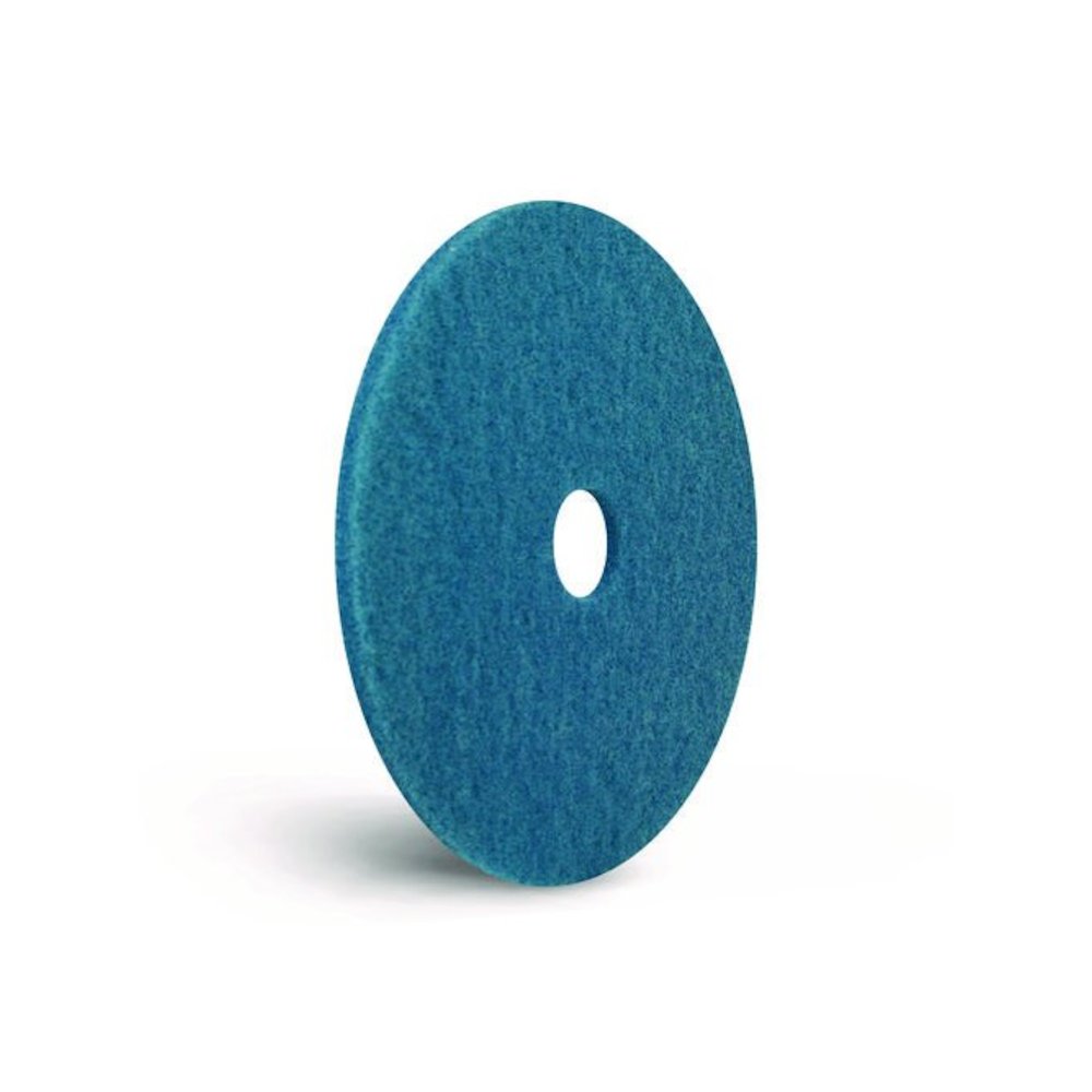 Cleaner Pads, 13", Blue, 5/Carton. Picture 4