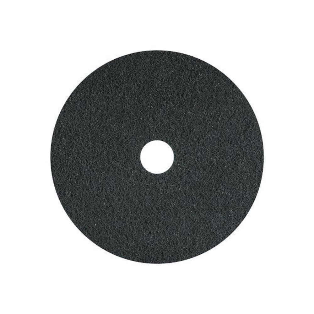 Titan Stripping Pad, 20" Diameter, Gray, 5/Carton. Picture 1