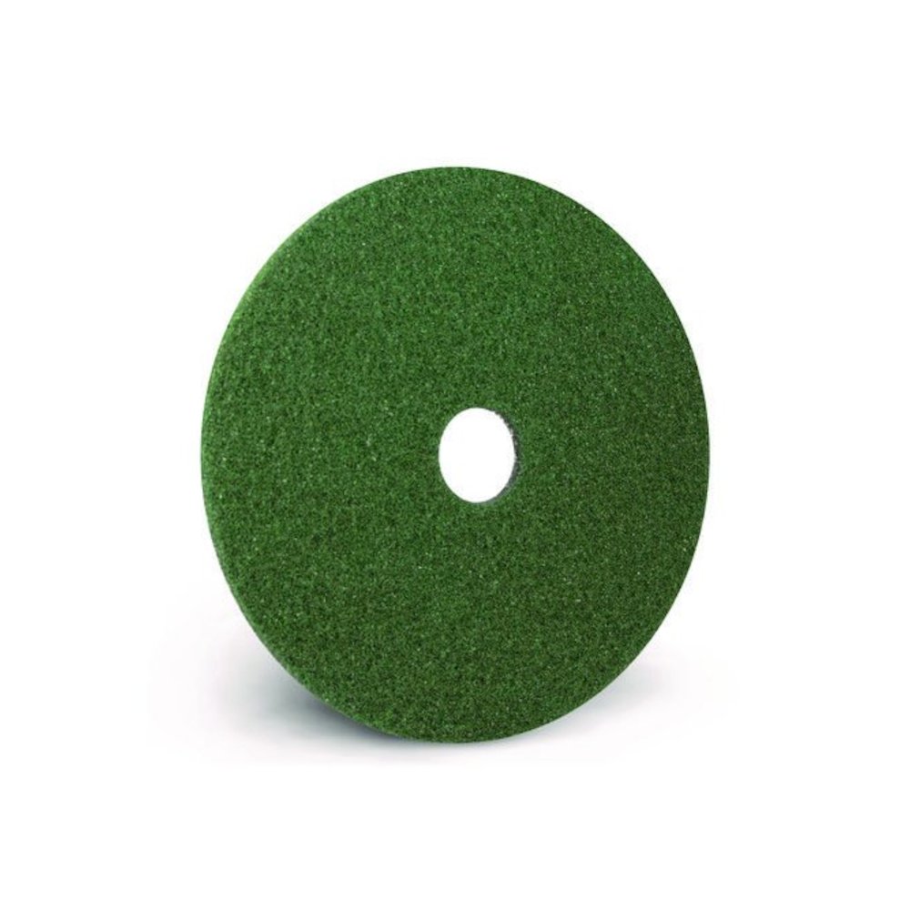 Black Diamond 3000 Grit Diamond Pad, 13" Diameter, Black/Green, 2/Carton. Picture 3