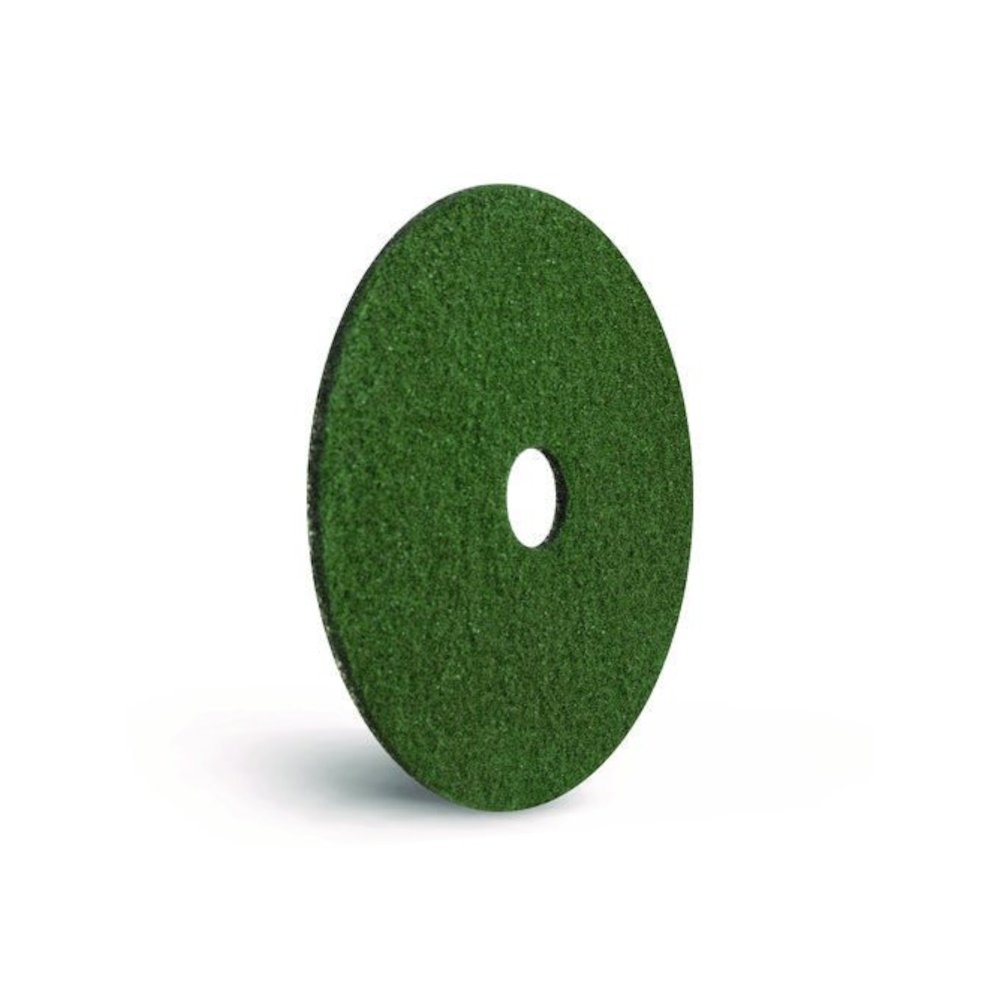 Black Diamond 3000 Grit Diamond Pad, 13" Diameter, Black/Green, 2/Carton. Picture 4