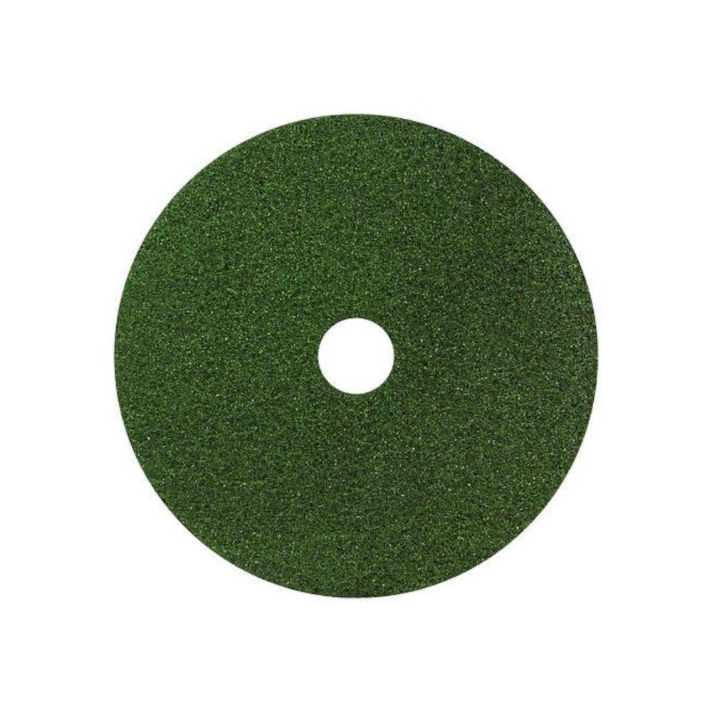 Black Diamond 3000 Grit Diamond Pad, 14" Diameter, Black/Green, 2/Carton. Picture 1